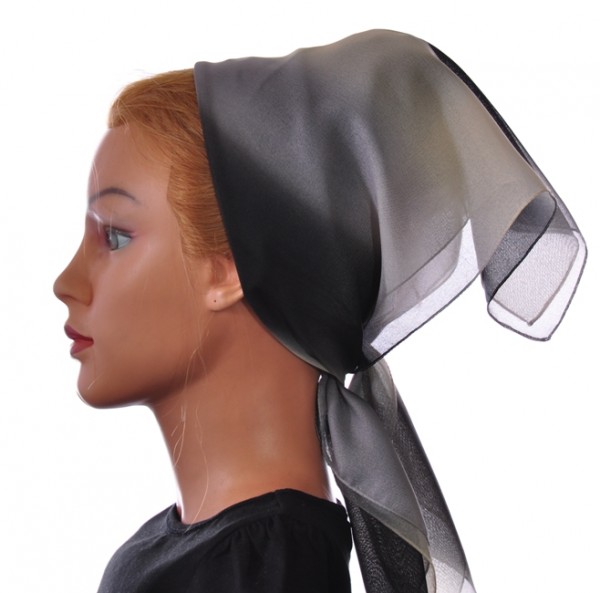 Polyester Tuch Dunkel Grau