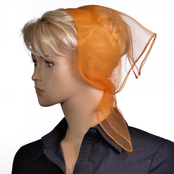 Tuch einfarbig Orange NT1 303