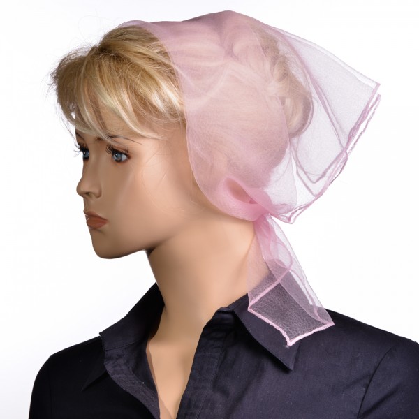 Tuch einfarbig Rosa 103